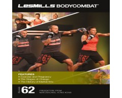 BODYCOMBAT 62 DVD, CD,& Choreo Notes BODY COMBAT 62